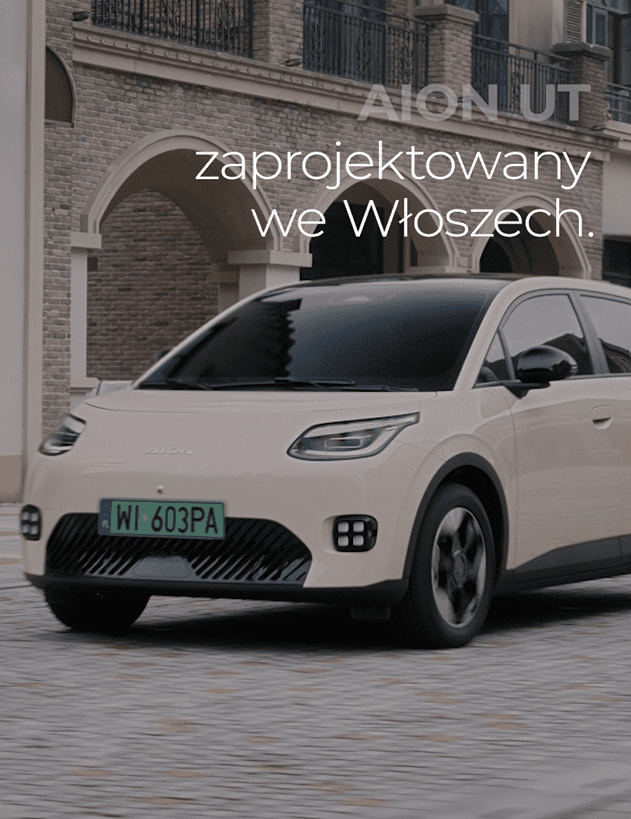 GAC AION UT - nowy miejski elektryczny SUV